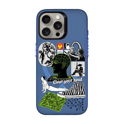 CLEAR YOUR HEAD-Hold Kılıf MagSafe Özellikli - iPhone 15 Pro Max