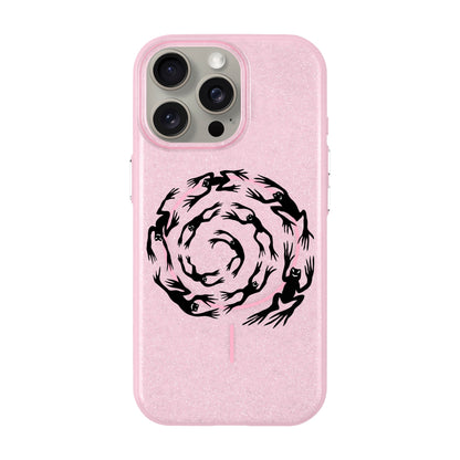 SWIRLING FROGS-iPhone 15 Pro Max Radiant Kılıf MagSafe Özellikli