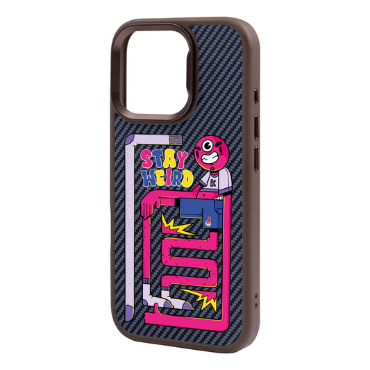 OG TOOTHY-iPhone 16 Pro Max Plaid Kılıf MagSafe Özellikli