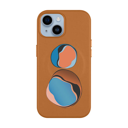 LOOKING FOR GEMS-Leather Kılıf MagSafe Özellikli - iPhone 13