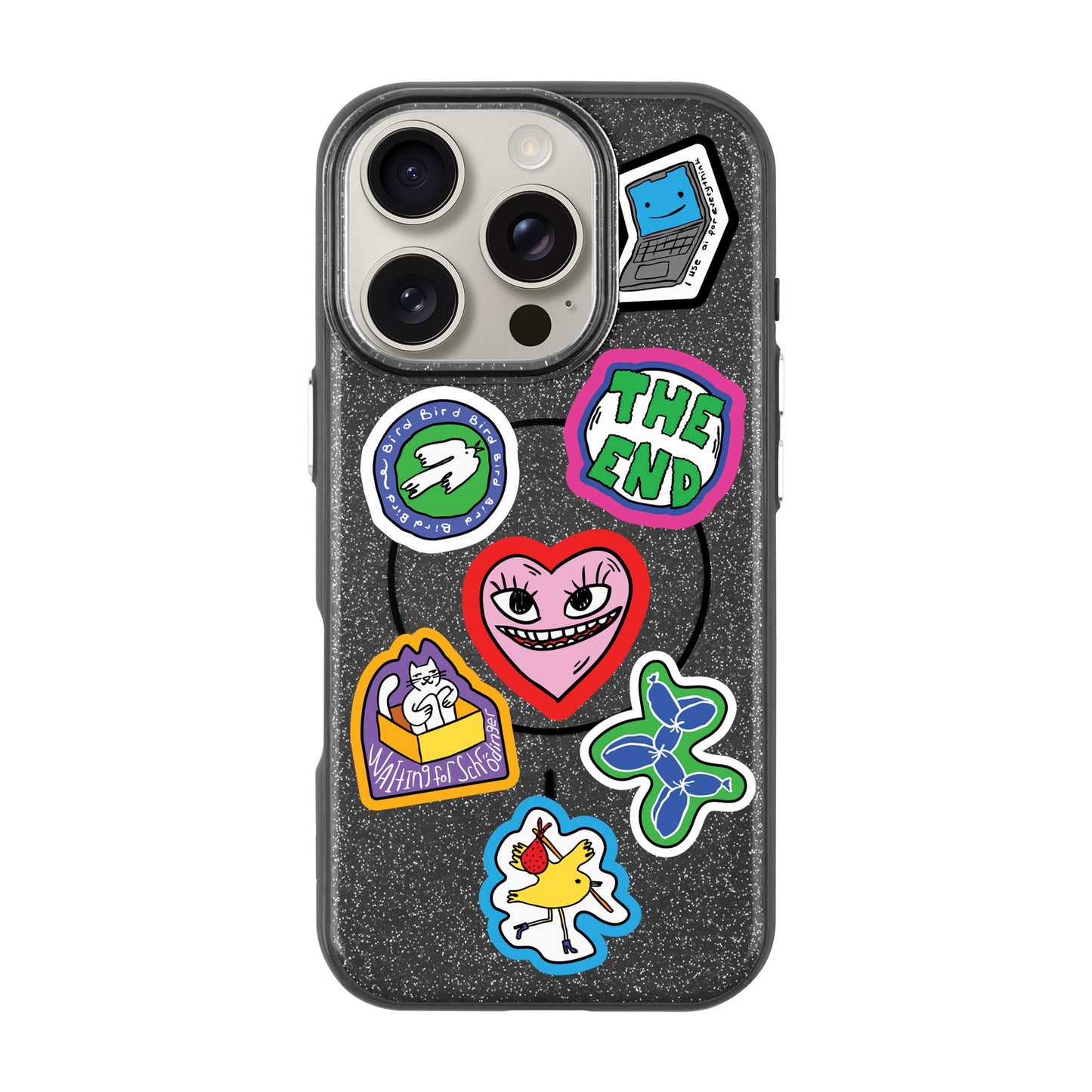 TŌTEN STICKERZ-iPhone 16 Pro Radiant Kılıf MagSafe Özellikli
