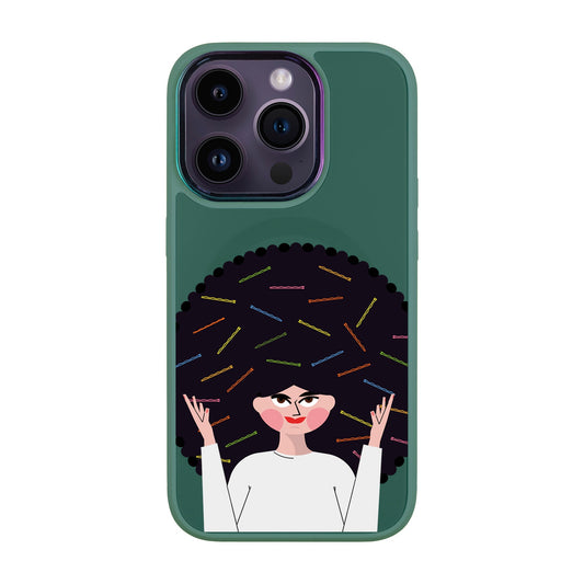 TANGLES OF HAPPINESS-Vigor Kılıf MagSafe Özellikli - iPhone 14 Pro