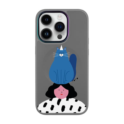 NAUGHTY CAT-Vigor Kılıf MagSafe Özellikli - iPhone 14 Pro