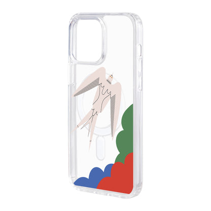 L’OISEAU LIBRE-iPhone 15 Pro Max Solid Kılıf MagSafe Özellikli