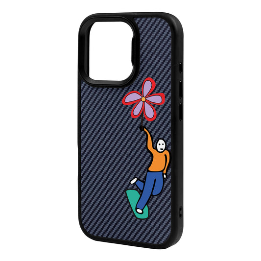 SKATEBOARDER-iPhone 16 Pro Max Plaid Kılıf MagSafe Özellikli