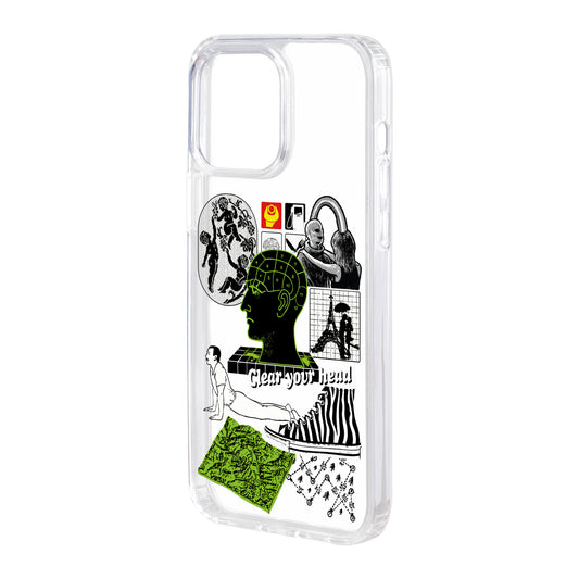 CLEAR YOUR HEAD-iPhone 12 Solid Kılıf