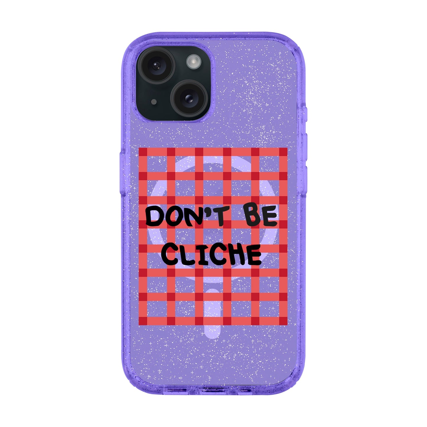 DON'T BE CLICHE-iPhone 15 Plus Shiny Kılıf MagSafe Özellikli