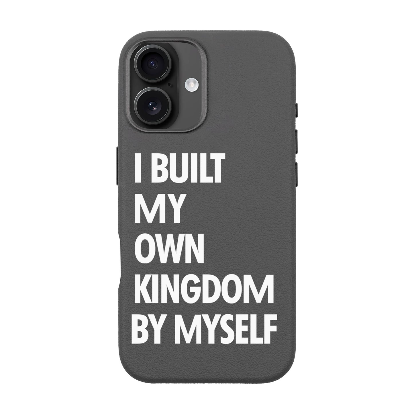 KINGDOM-iPhone 16 Plus Leather Premium Kılıf MagSafe Özellikli