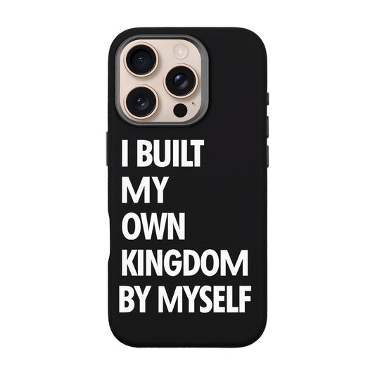 KINGDOM-iPhone 16 Pro Leather Premium Kılıf MagSafe Özellikli