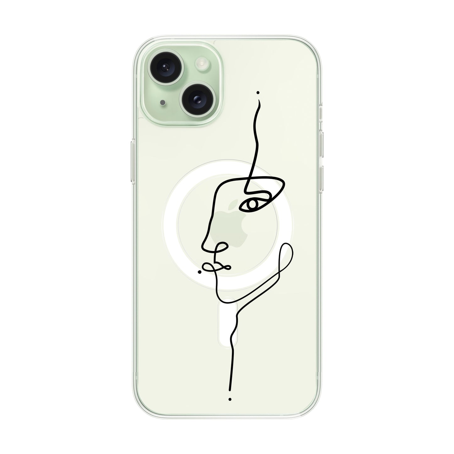 FACE-iPhone 15 Plus Solid Kılıf MagSafe Özellikli