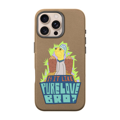 PURE LOVE-iPhone 16 Pro Max Leather Premium Kılıf MagSafe Özellikli