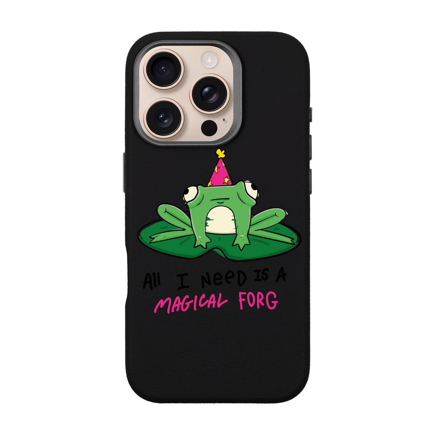 FORG-iPhone 16 Pro Leather Premium Kılıf MagSafe Özellikli
