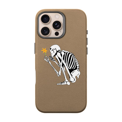 REGENERATION-iPhone 16 Pro Max Leather Premium Kılıf MagSafe Özellikli
