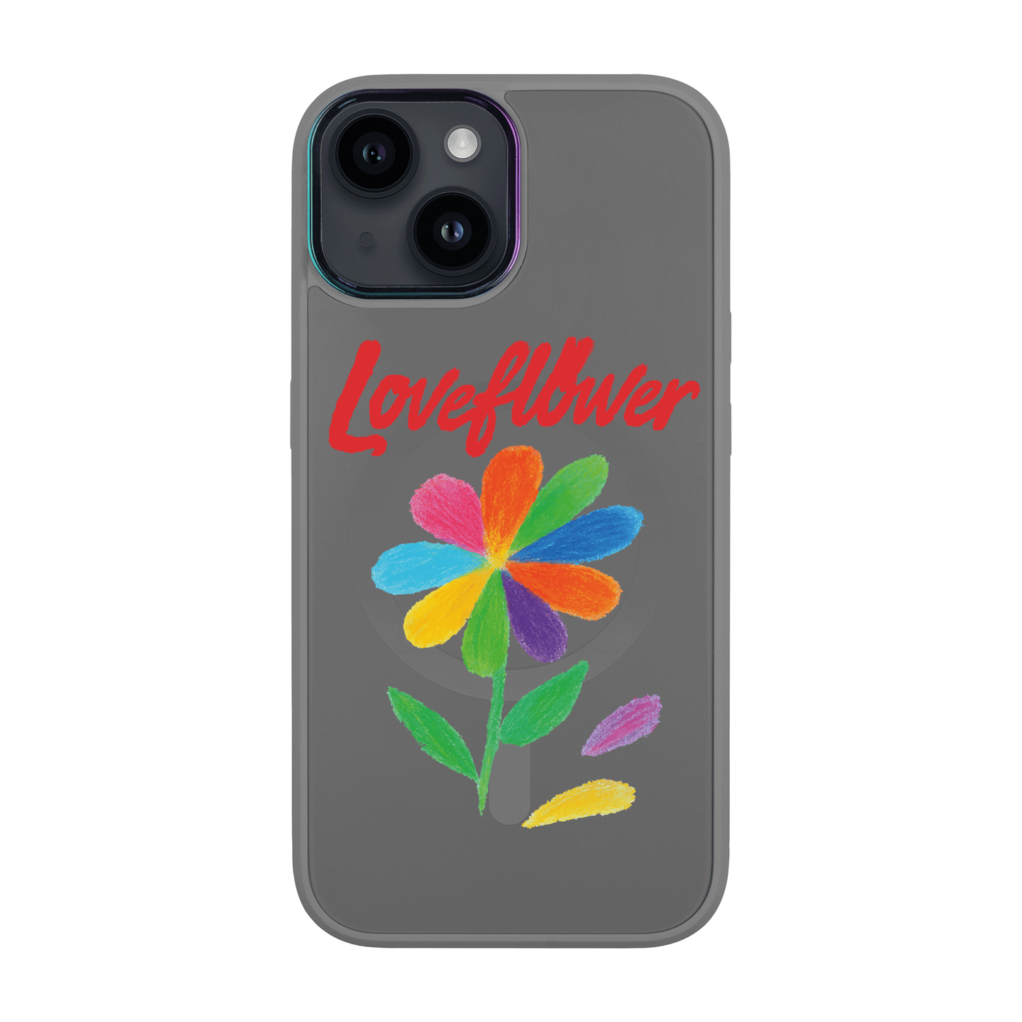 LOVE FLOWER-iPhone 14 Vigor Kılıf MagSafe Özellikli