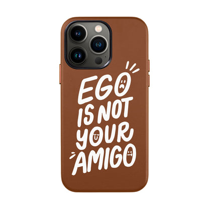 EGO-iPhone 13 Pro Leather Kılıf