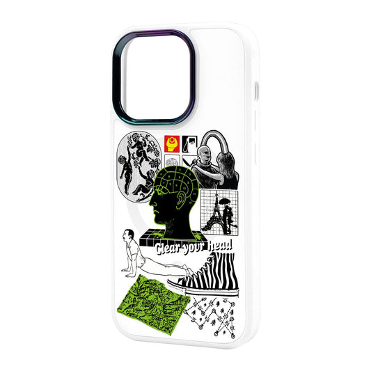 CLEAR YOUR HEAD-iPhone 11 Vigor Kılıf MagSafe Özellikli