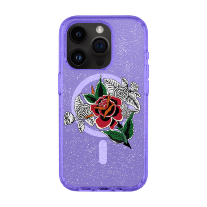 DRY ROSE-iPhone 14 Pro Shiny Kılıf MagSafe Özellikli