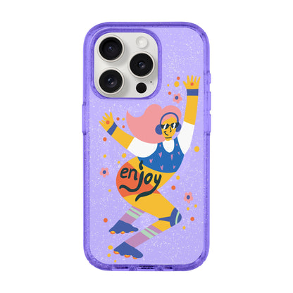 ENJOY-Shiny Kılıf MagSafe Özellikli - iPhone 15 Pro