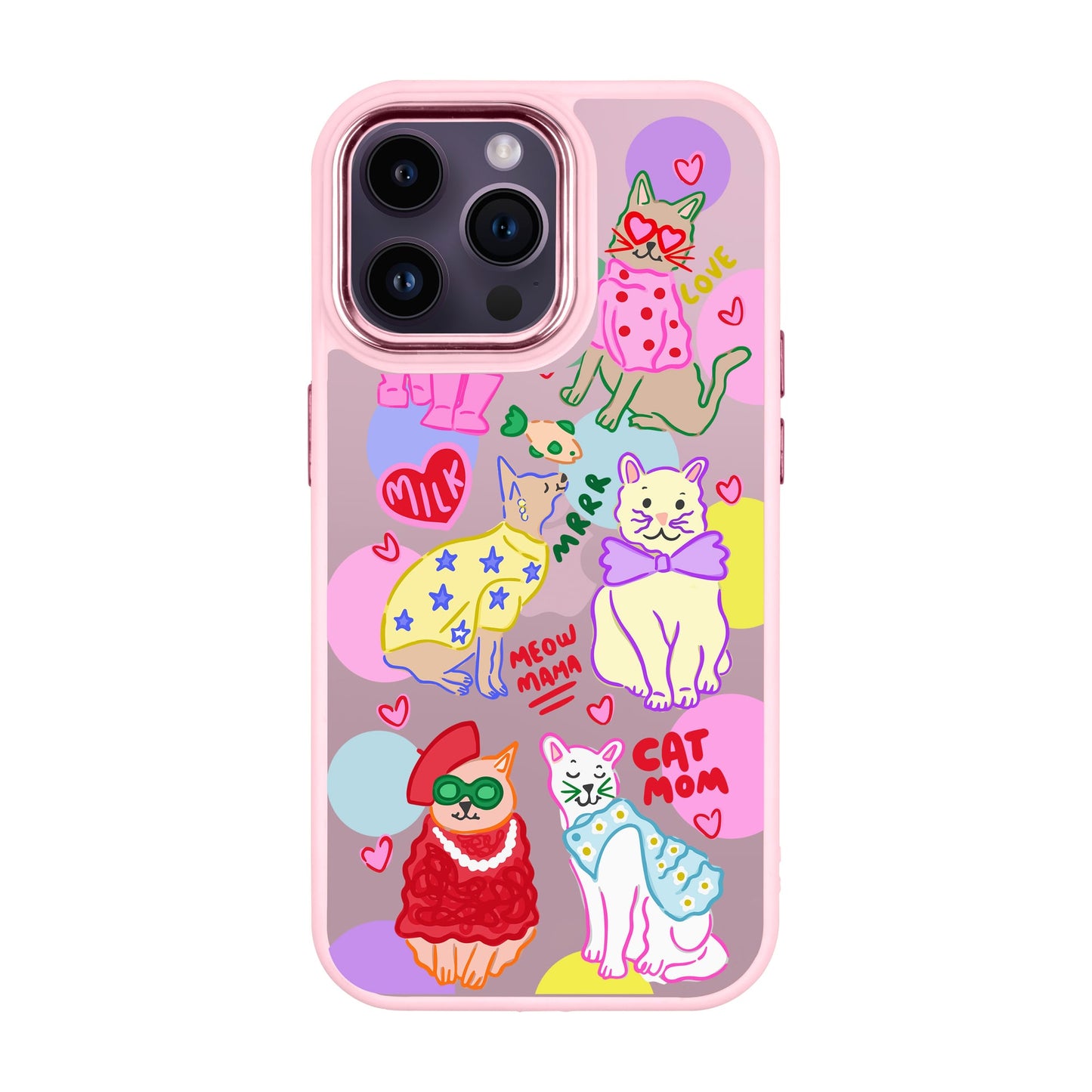 CAT MOM-iPhone 14 Pro Max Proof Kılıf