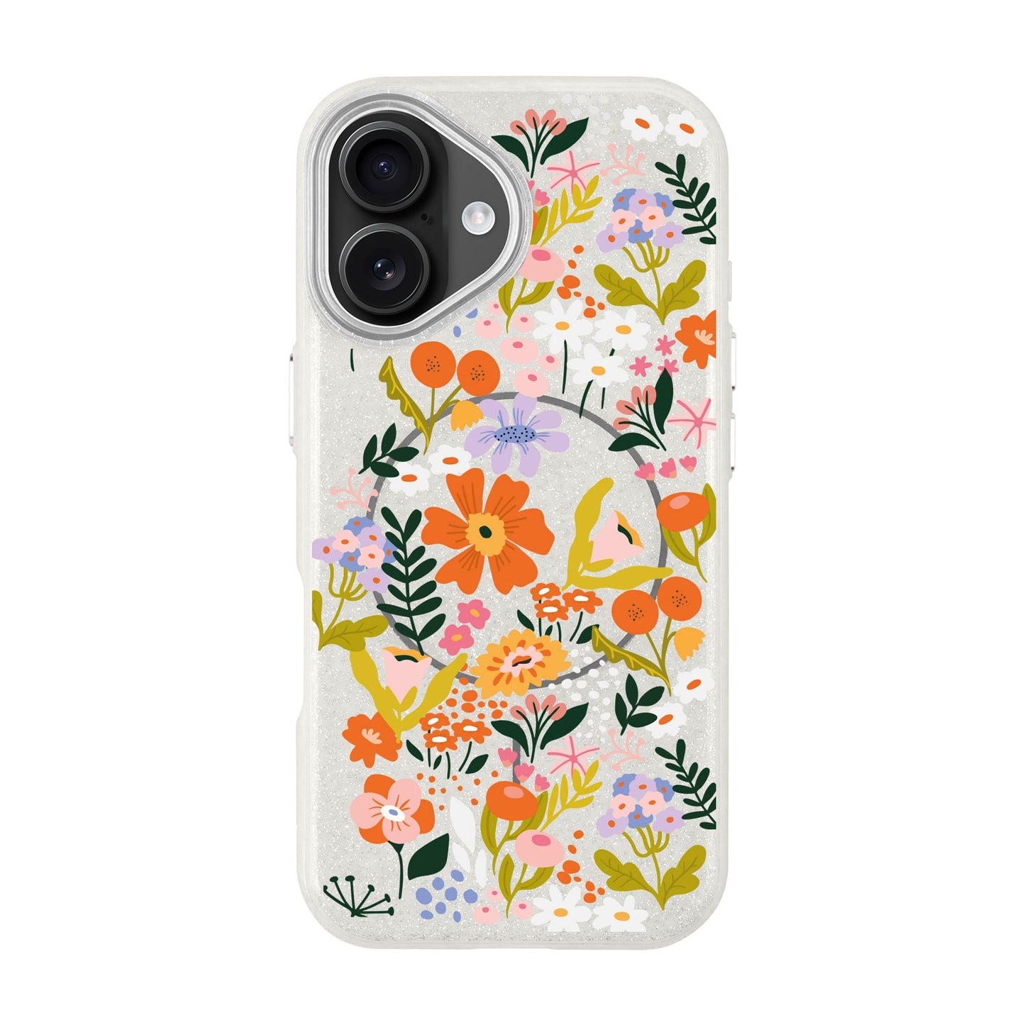 FLOWER-iPhone 16 Plus Radiant Kılıf MagSafe Özellikli