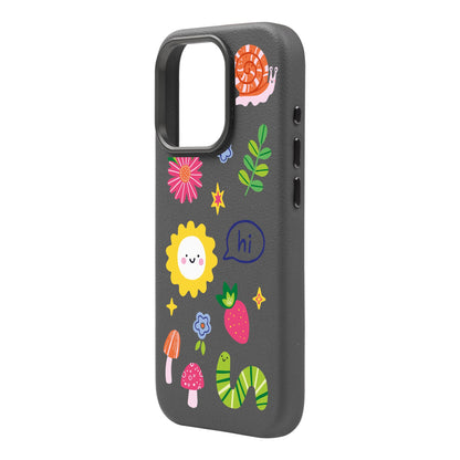 HELLO NATURE-iPhone 16 Pro Max Leather Premium Kılıf MagSafe Özellikli