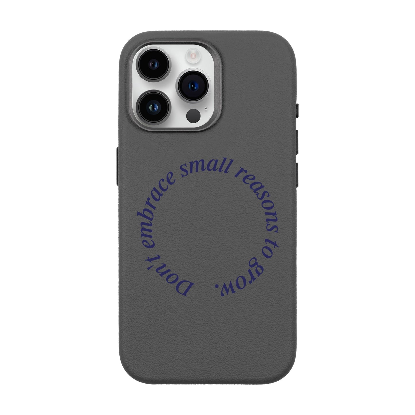 GROW-iPhone 14 Pro Max Leather Premium Kılıf MagSafe Özellikli