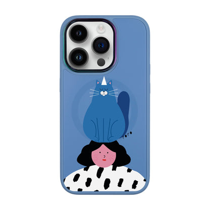 NAUGHTY CAT-Vigor Kılıf MagSafe Özellikli - iPhone 14 Pro