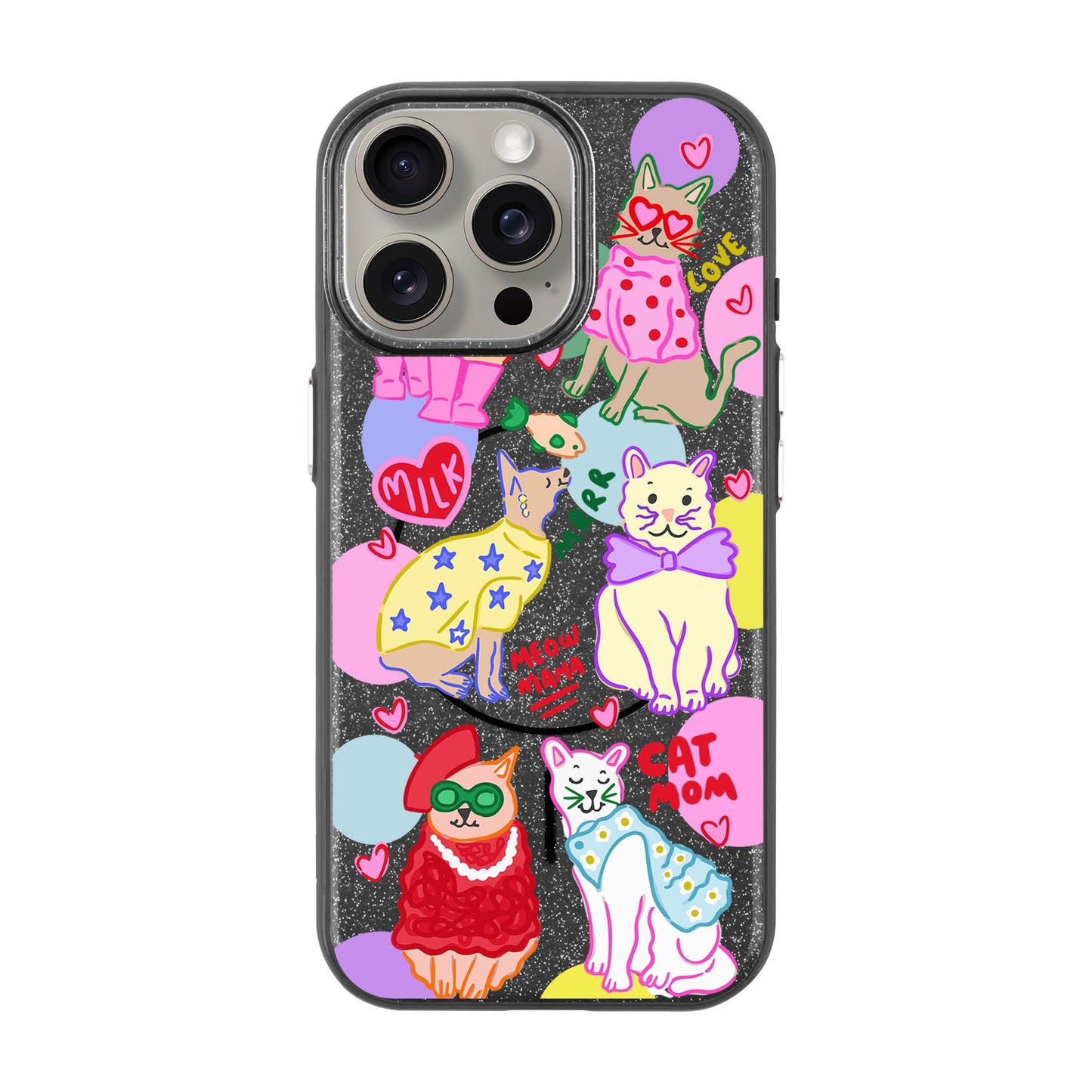 CAT MOM-iPhone 15 Pro Max Radiant Kılıf MagSafe Özellikli