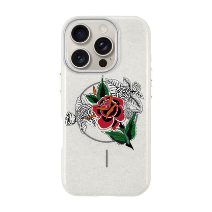 DRY ROSE-iPhone 16 Pro Radiant Kılıf MagSafe Özellikli