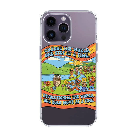 CHANGE THE WORLD-iPhone 14 Pro Max Solid Kılıf