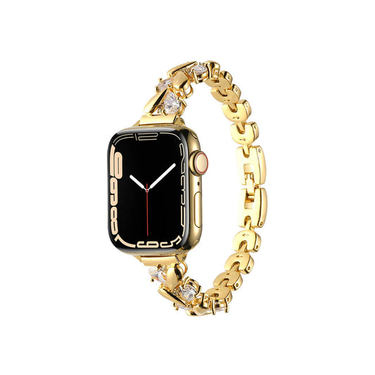 Apple Watch Jewel Kordon-Gold