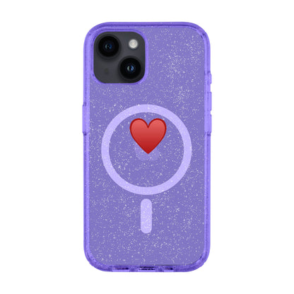 SPREAD HEART-Shiny Kılıf MagSafe Özellikli - iPhone 14