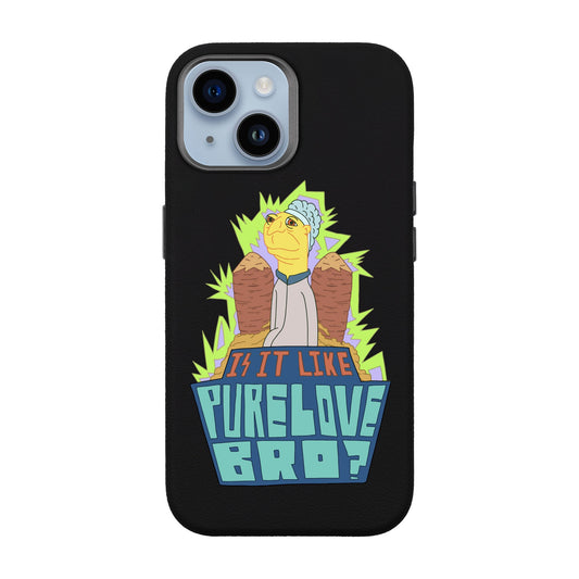 PURE LOVE-iPhone 13 Leather Premium Kılıf MagSafe Özellikli