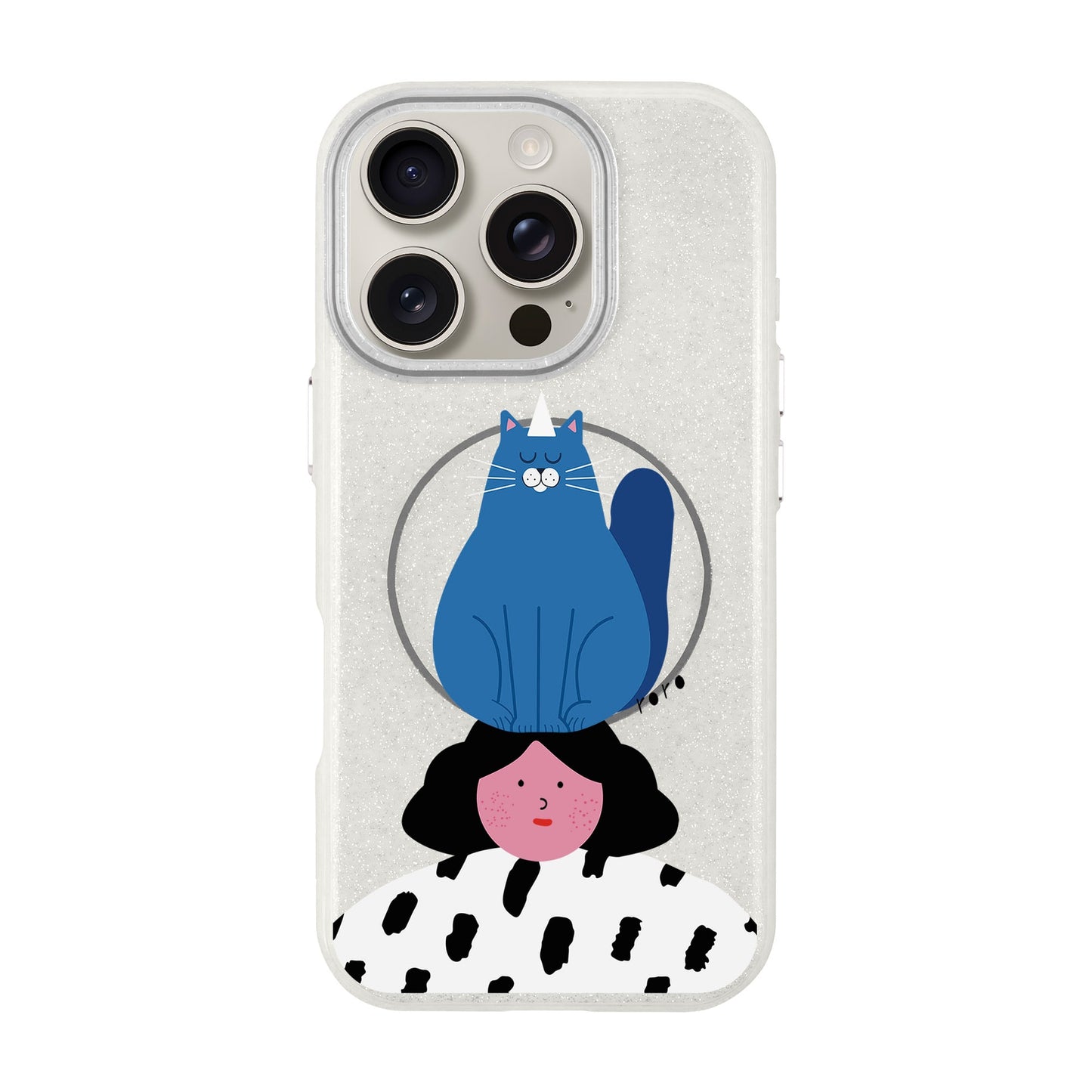 NAUGHTY CAT-iPhone 16 Pro Radiant Kılıf MagSafe Özellikli