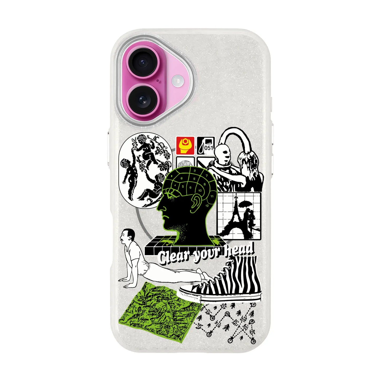 CLEAR YOUR HEAD-iPhone 16 Radiant Kılıf MagSafe Özellikli