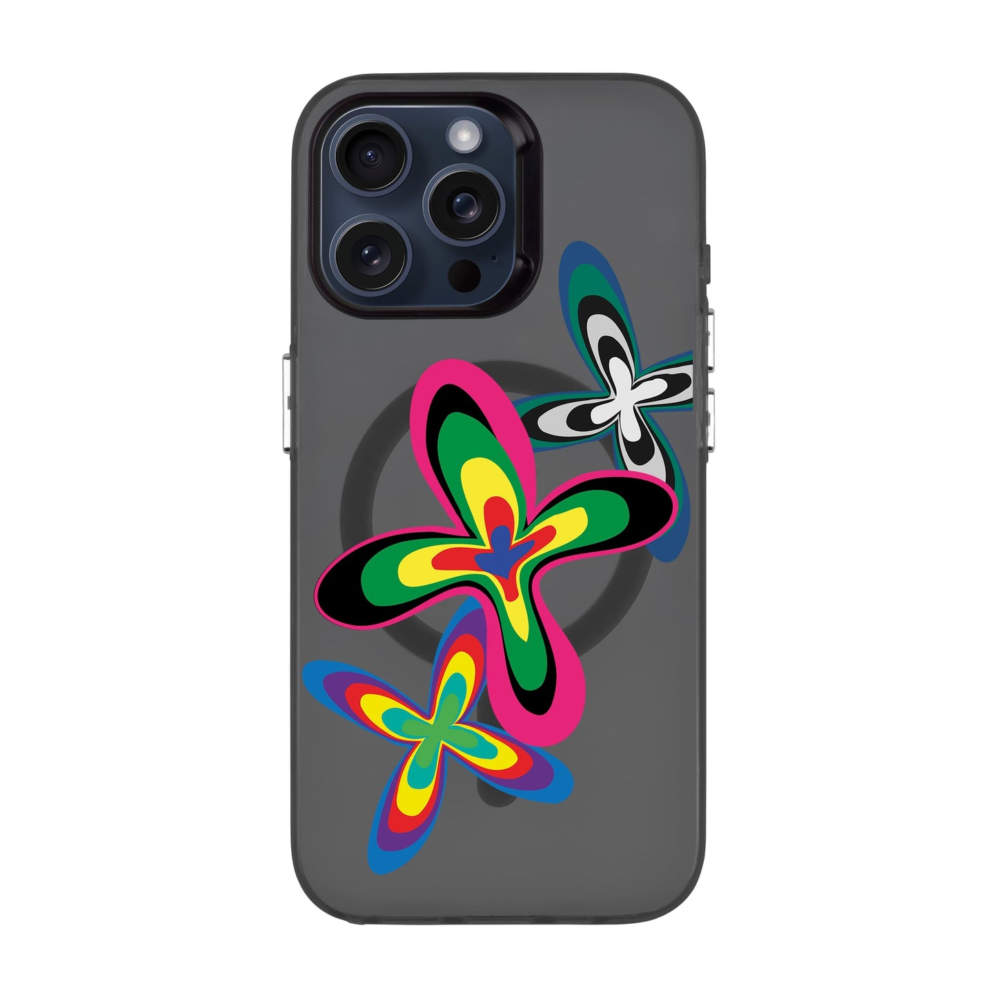 COLOR FLOWER-iPhone 13 Pro Max Hold Kılıf MagSafe Özellikli