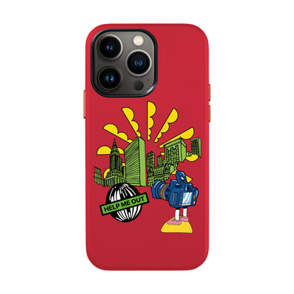 HELP ME OUT-iPhone 13 Pro Leather Kılıf
