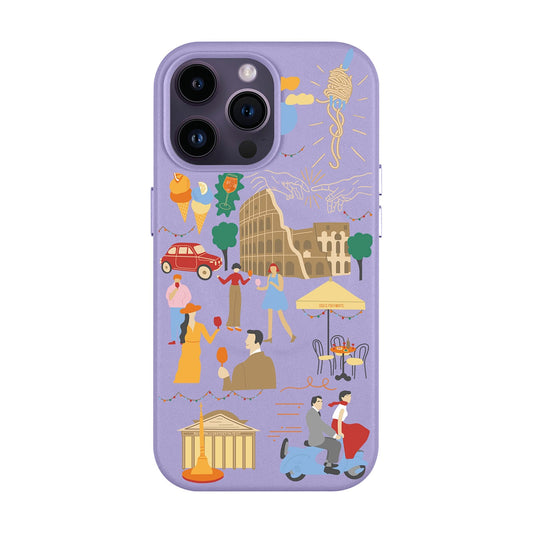 ROMA-iPhone 14 Pro Max Leather Kılıf MagSafe Özellikli