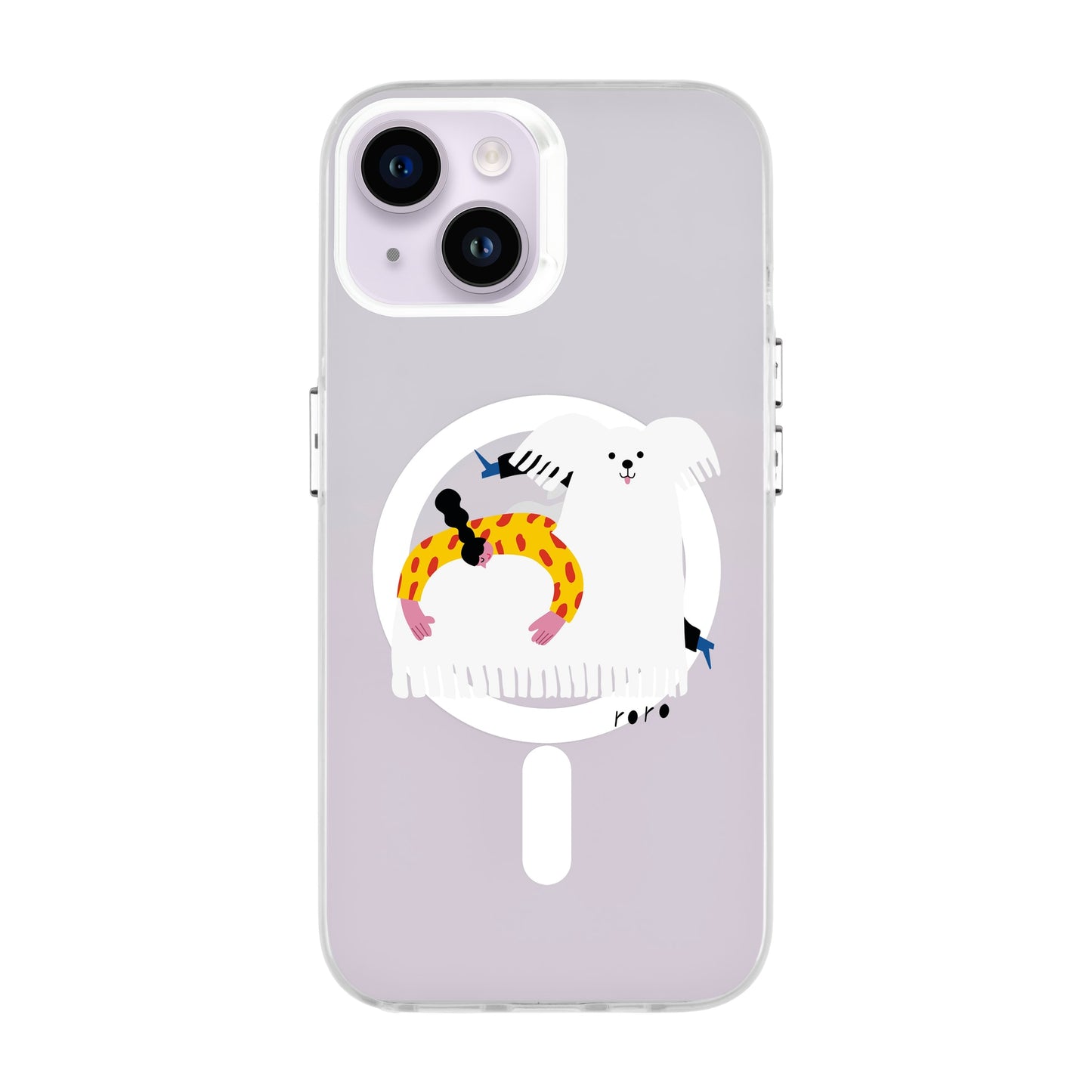 FANCY DOG-iPhone 14 Hold Kılıf MagSafe Özellikli