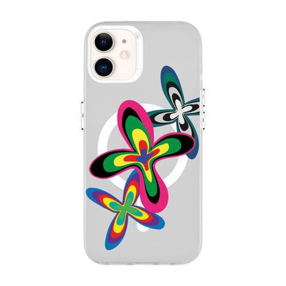 COLOR FLOWER-iPhone 11 Hold Kılıf MagSafe Özellikli