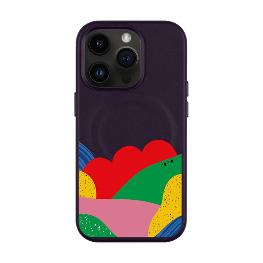 FLAG-Leather Kılıf MagSafe Özellikli - iPhone 14 Pro