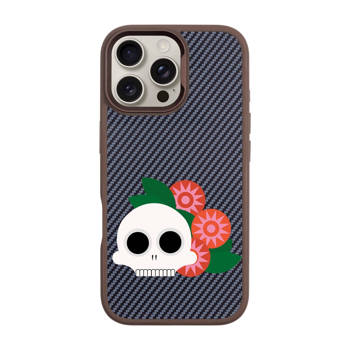 MEMENTO BLOOM-iPhone 16 Pro Max Plaid Kılıf MagSafe Özellikli