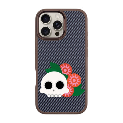MEMENTO BLOOM-iPhone 16 Pro Max Plaid Kılıf MagSafe Özellikli