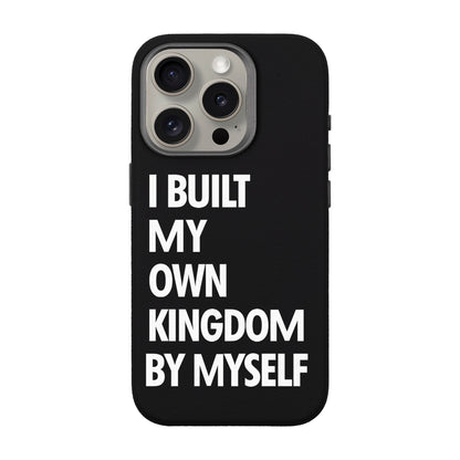 KINGDOM-iPhone 15 Pro Leather Premium Kılıf MagSafe Özellikli