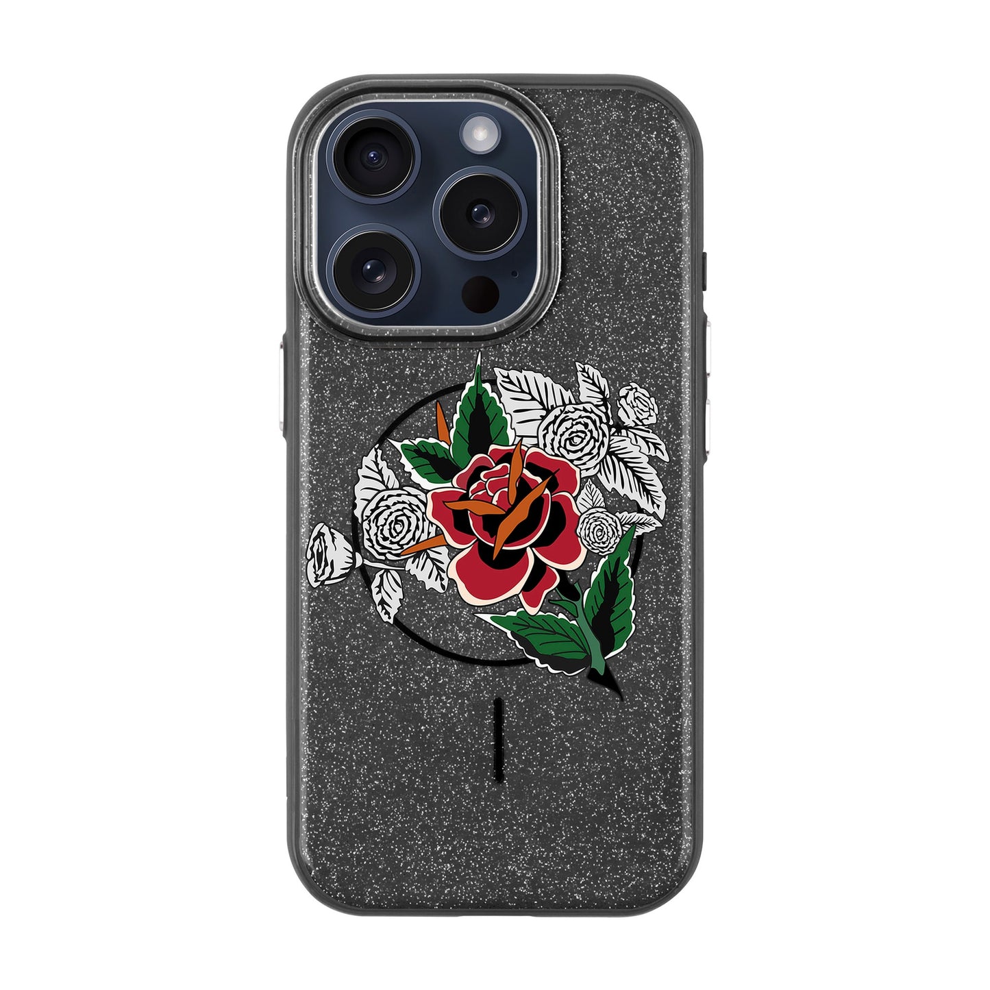 DRY ROSE-Radiant Kılıf MagSafe Özellikli - iPhone 15 Pro