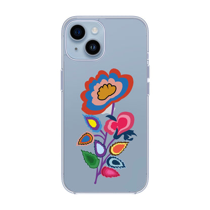 KNITTED FLOWER-iPhone 14 Solid Kılıf