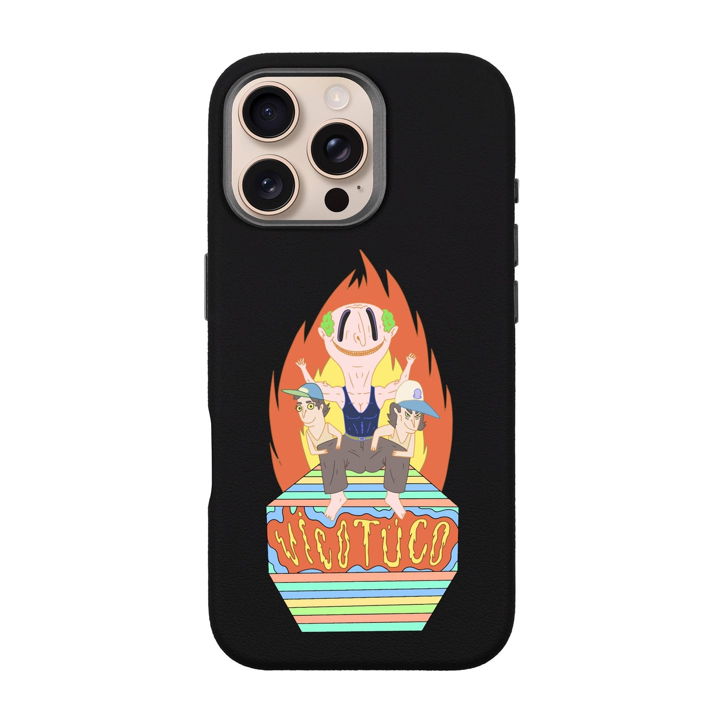 VİCOTÜCO ADAM-iPhone 16 Pro Max Leather Premium Kılıf MagSafe Özellikli