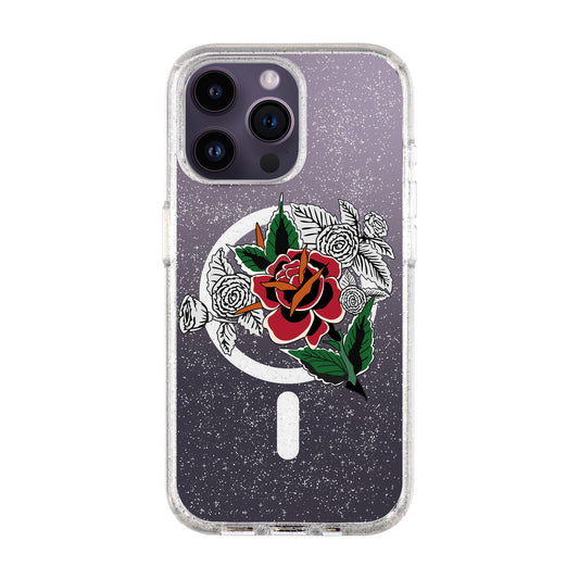 DRY ROSE-iPhone 14 Pro Max Shiny Kılıf MagSafe Özellikli