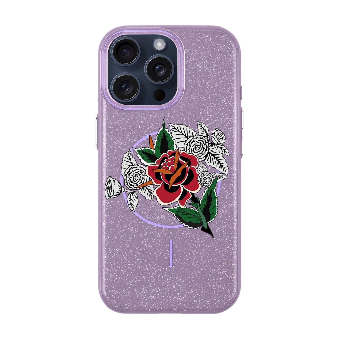 DRY ROSE-iPhone 15 Pro Max Radiant Kılıf MagSafe Özellikli