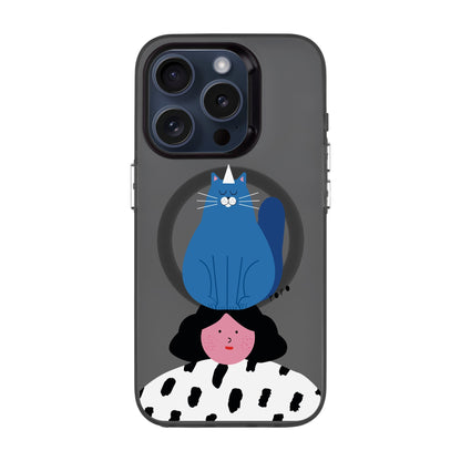 NAUGHTY CAT-iPhone 13 Pro Hold Kılıf MagSafe Özellikli